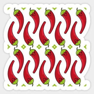 chili texture Sticker